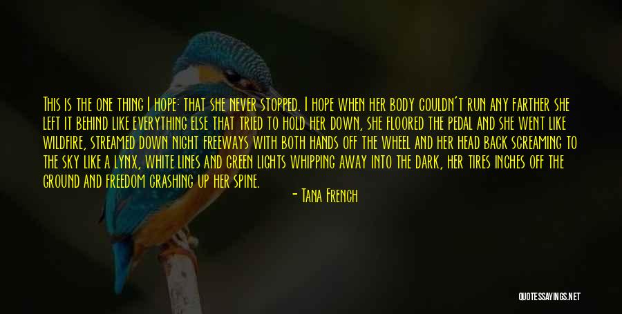 Night When The Lights Quotes By Tana French Night When The Lights Quotes By Tana French