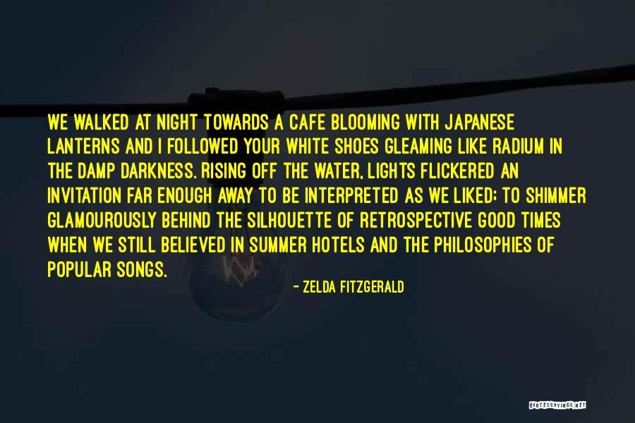 Night When The Lights Quotes By Zelda Fitzgerald Night When The Lights Quotes By Zelda Fitzgerald