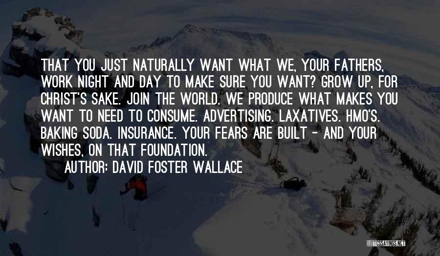 Night Wishes And Quotes By David Foster Wallace