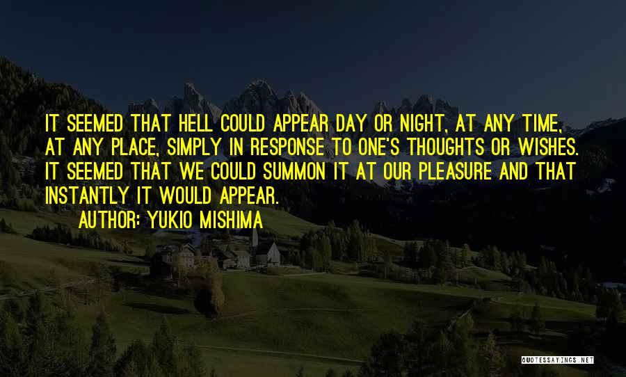 Night Wishes And Quotes By Yukio Mishima