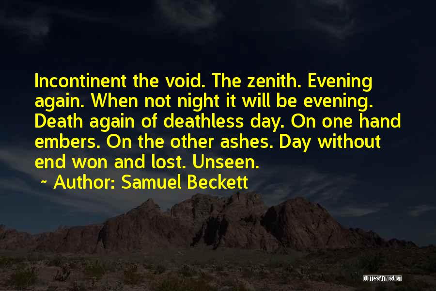 Night Without End Quotes By Samuel Beckett