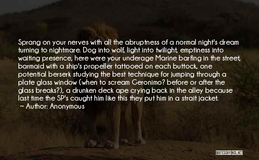 Night Wolf Quotes By Anonymous