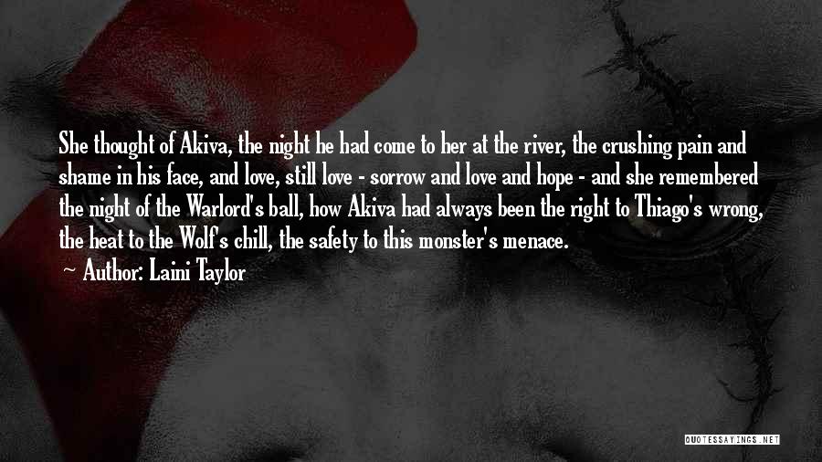 Night Wolf Quotes By Laini Taylor