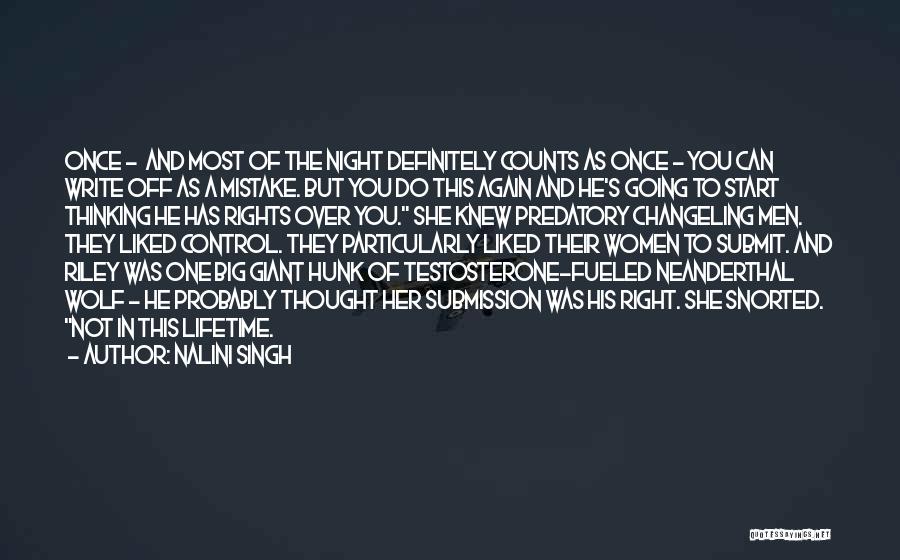 Night Wolf Quotes By Nalini Singh