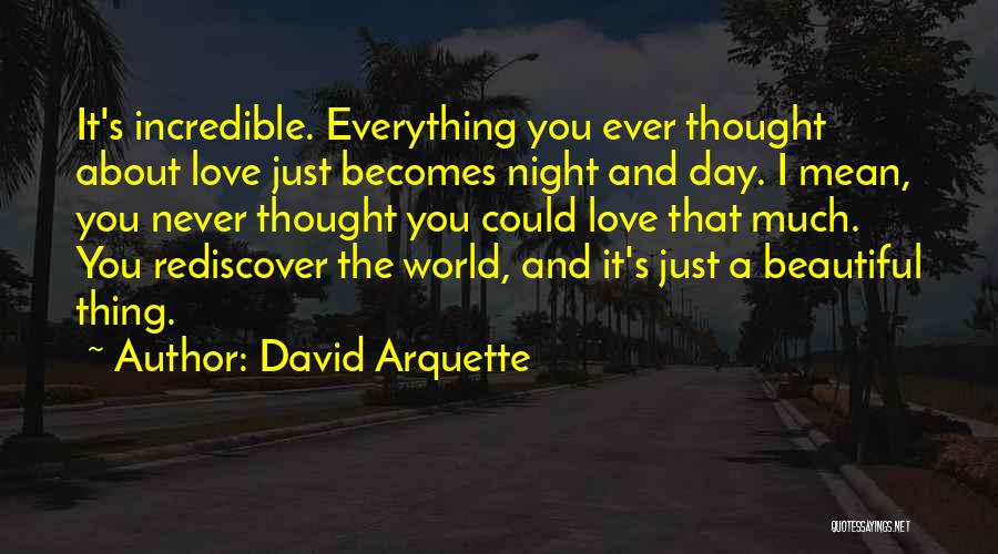 Night World Love Quotes By David Arquette