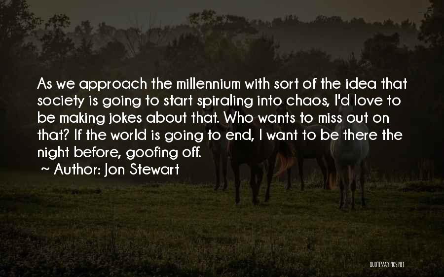 Night World Love Quotes By Jon Stewart