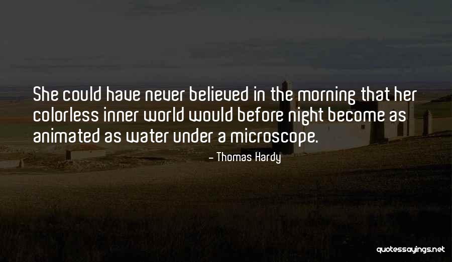 Night World Love Quotes By Thomas Hardy