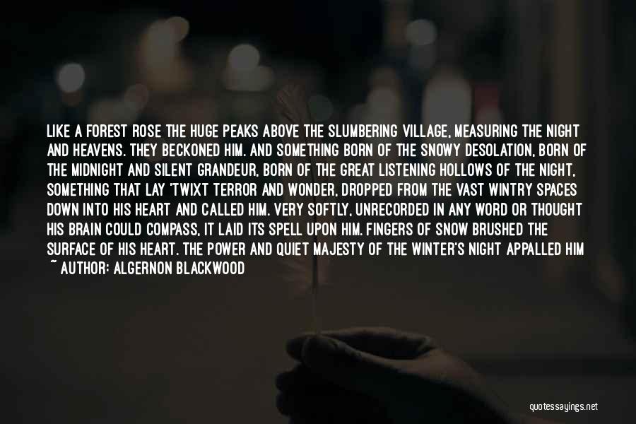 Night You Were Born Quotes By Algernon Blackwood