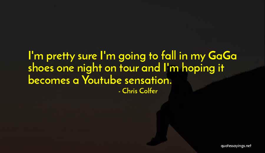 Night Youtube Quotes By Chris Colfer Night Youtube Quotes By Chris Colfer