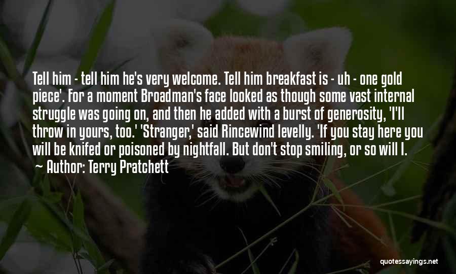 Nightfall Quotes By Terry Pratchett