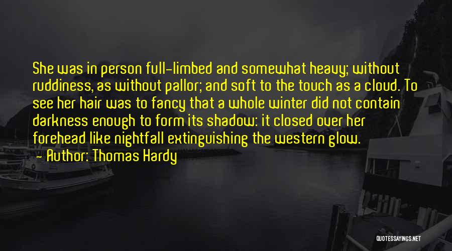 Nightfall Quotes By Thomas Hardy