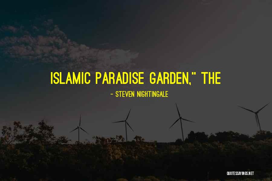 Nightingale Quotes By Steven Nightingale