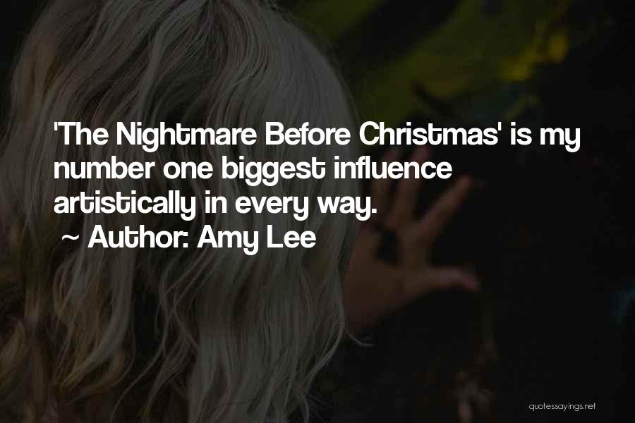 Nightmare Before Christmas Quotes By Amy Lee