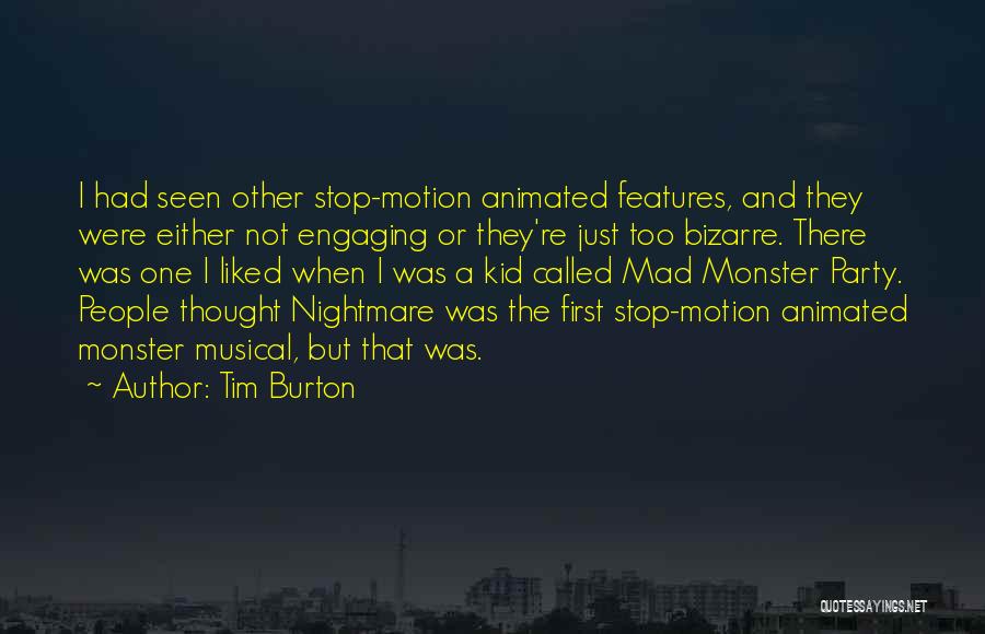 Nightmare Before Christmas Quotes By Tim Burton