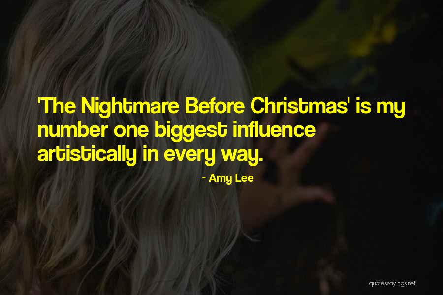 Nightmare Before Quotes By Amy Lee Nightmare Before Quotes By Amy Lee