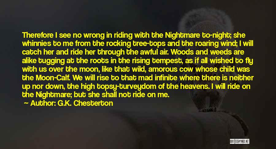 Nightmare Moon Quotes By G.K. Chesterton