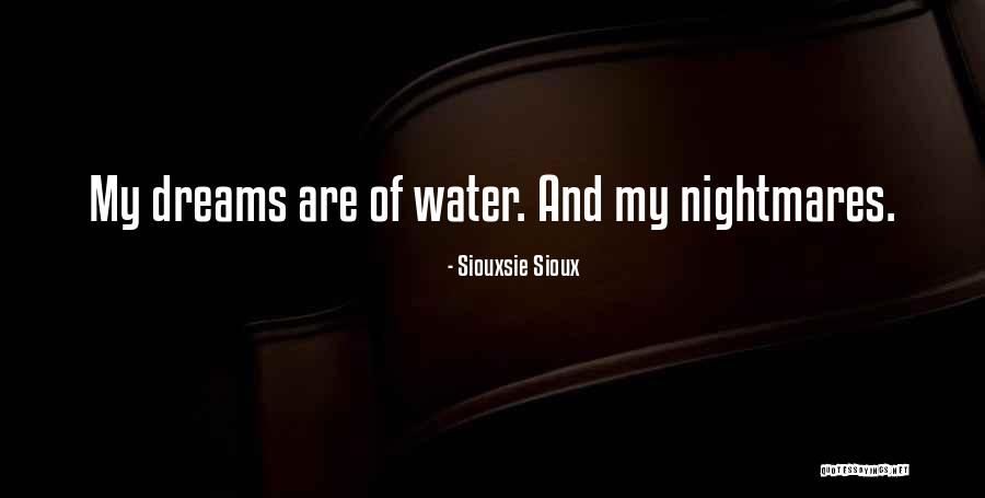 Nightmares And Dreams Quotes By Siouxsie Sioux Nightmares And Dreams Quotes By Siouxsie Sioux