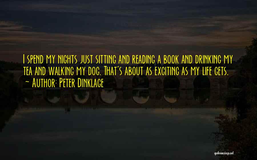 Nights Out Drinking Quotes By Peter Dinklage