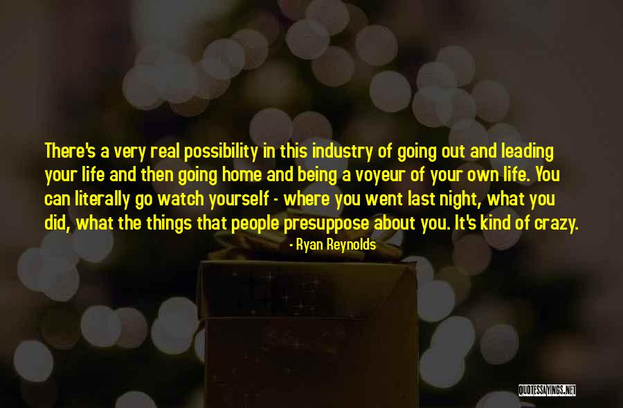 Night's Watch Quotes By Ryan Reynolds