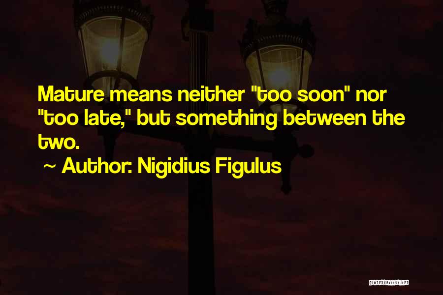 Nigidius Figulus Quotes 153606