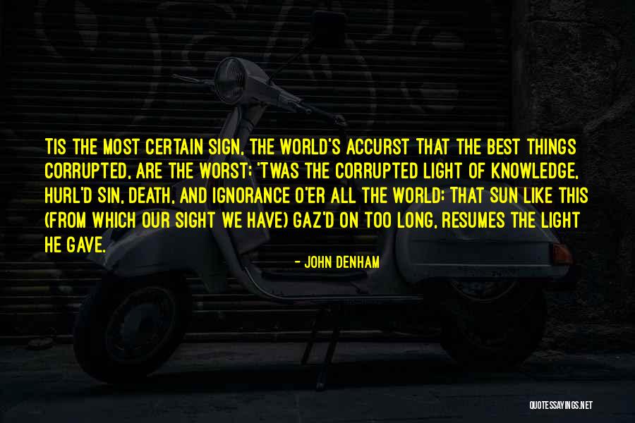 Nigredo Quotes By John Denham Nigredo Quotes By John Denham