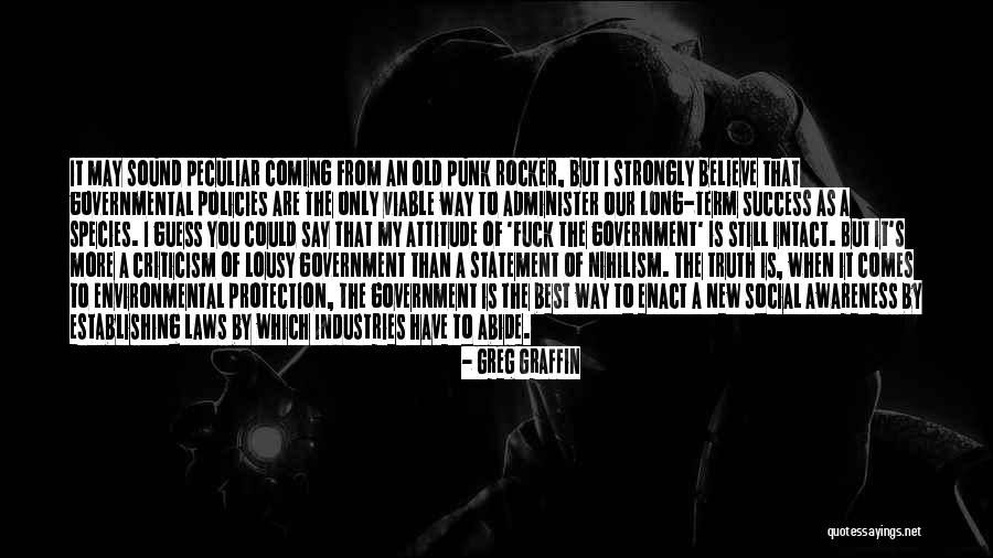 Nihilism Quotes By Greg Graffin