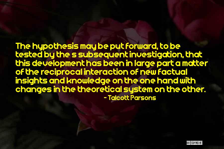 Niimasu Quotes By Talcott Parsons Niimasu Quotes By Talcott Parsons