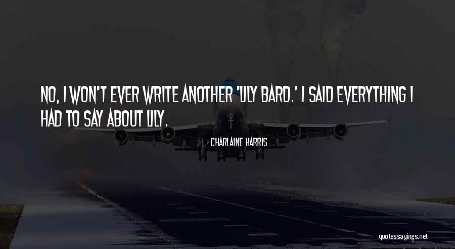 Nijel Harrison Quotes By Charlaine Harris Nijel Harrison Quotes By Charlaine Harris