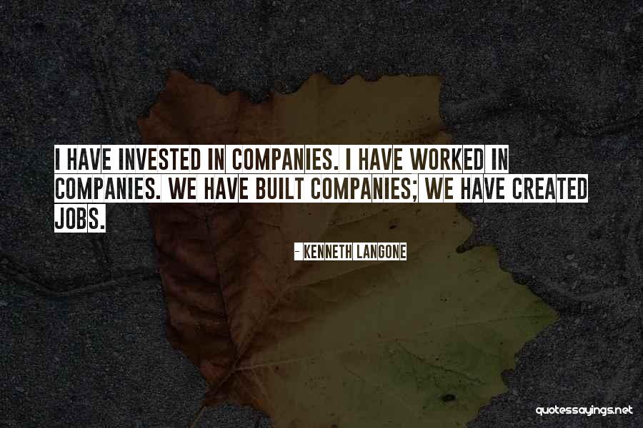 Nijs Decat Quotes By Kenneth Langone Nijs Decat Quotes By Kenneth Langone