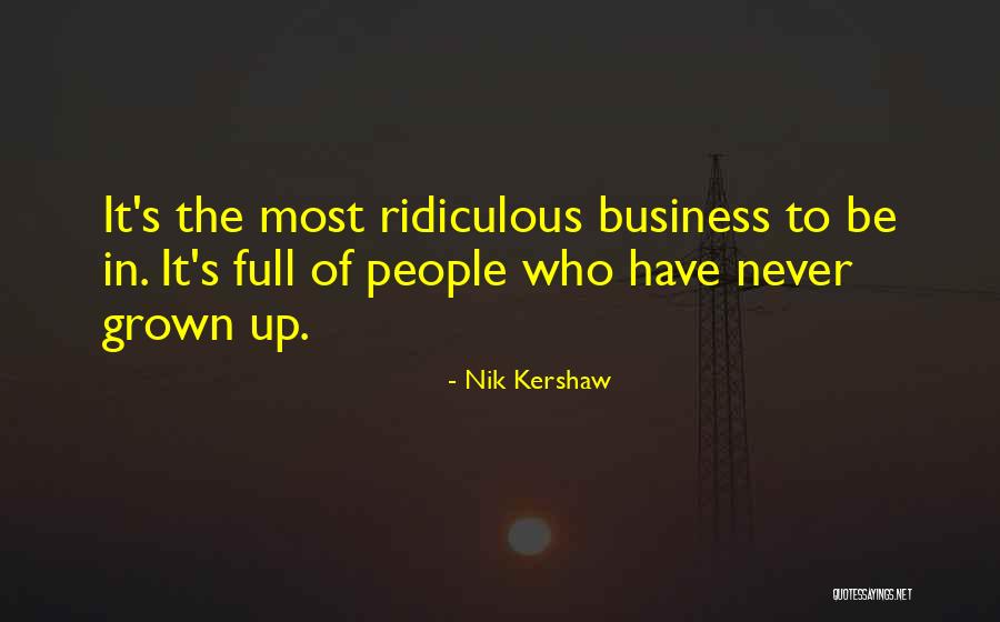 Nik Kershaw Quotes 274226 Nik Kershaw Quotes 274226