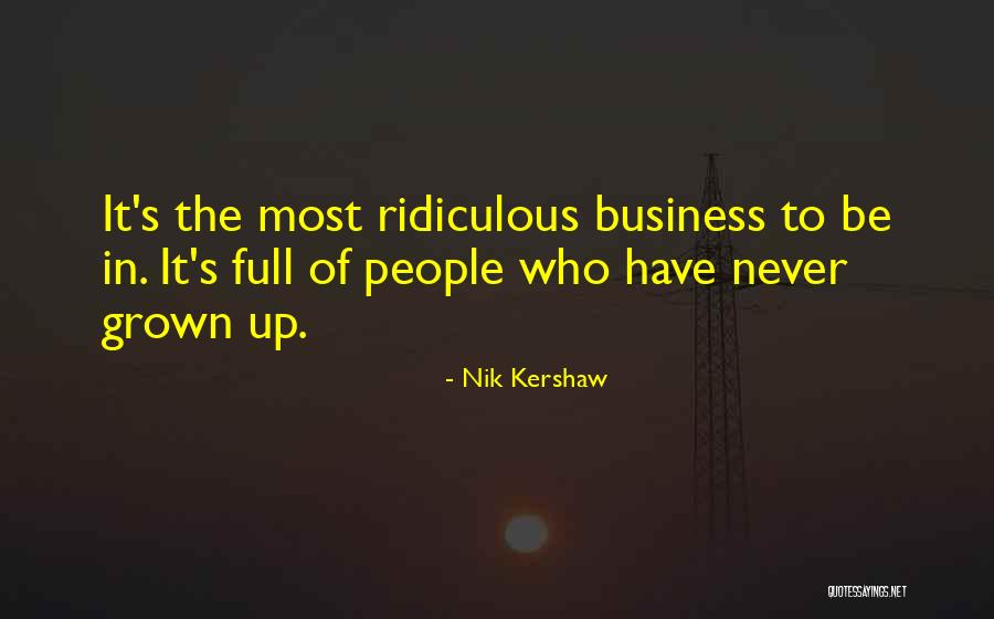 Nik Kershaw Quotes 274226