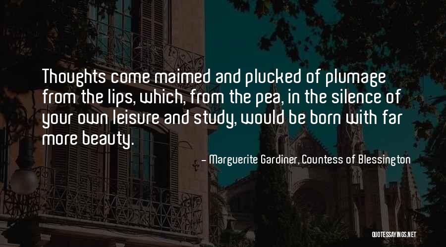 Nikka Ursula Quotes By Marguerite Gardiner, Countess Of Blessington Nikka Ursula Quotes By Marguerite Gardiner, Countess Of Blessington