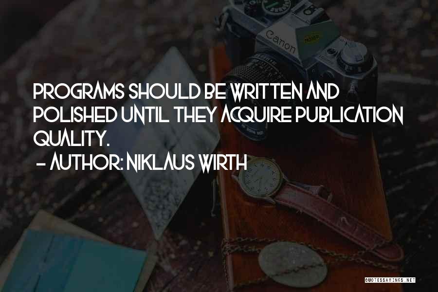 Niklaus Wirth Quotes 1089312