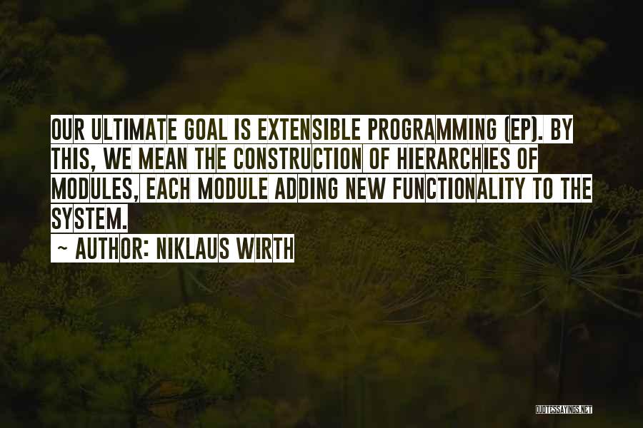 Niklaus Wirth Quotes 2204978