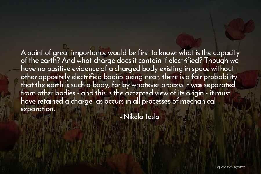 Nikola Tesla Earth Quotes By Nikola Tesla