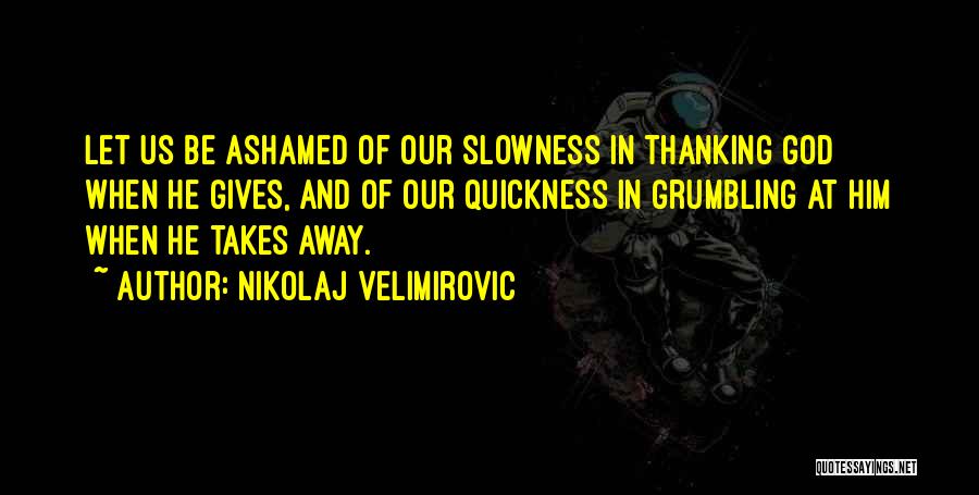 Nikolaj Velimirovic Quotes 244966