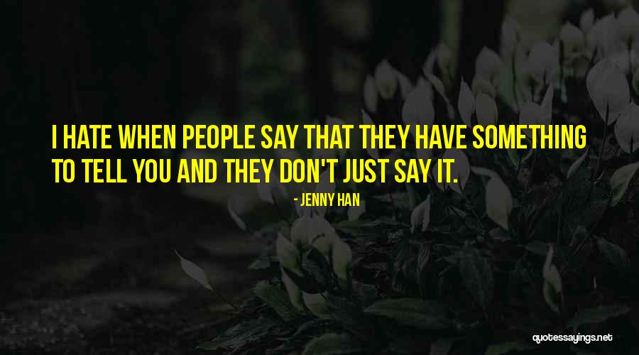 Nikudu Quotes By Jenny Han Nikudu Quotes By Jenny Han