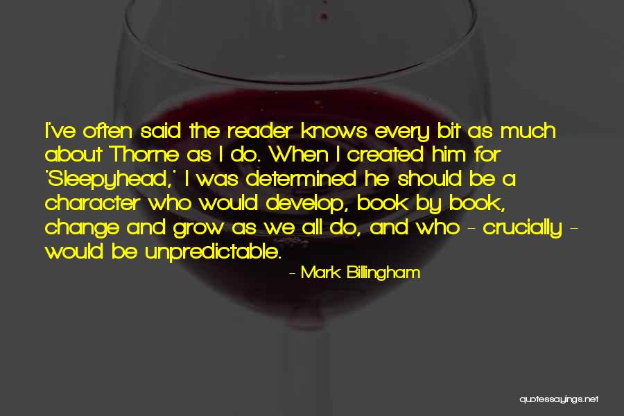 Nimanthi Kaushalya Quotes By Mark Billingham
