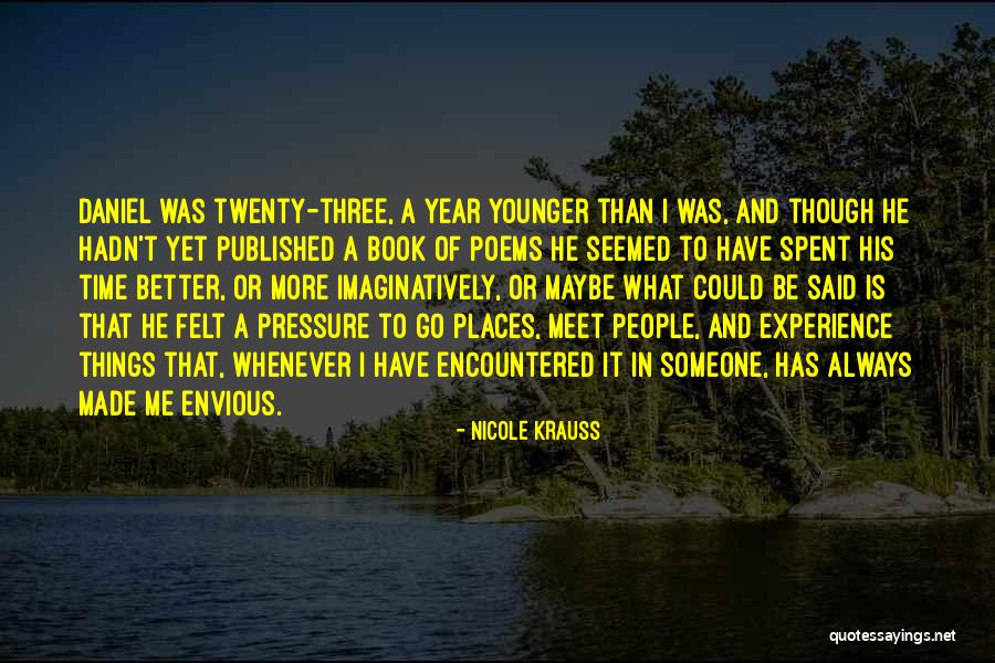 Nimiah Quotes By Nicole Krauss Nimiah Quotes By Nicole Krauss