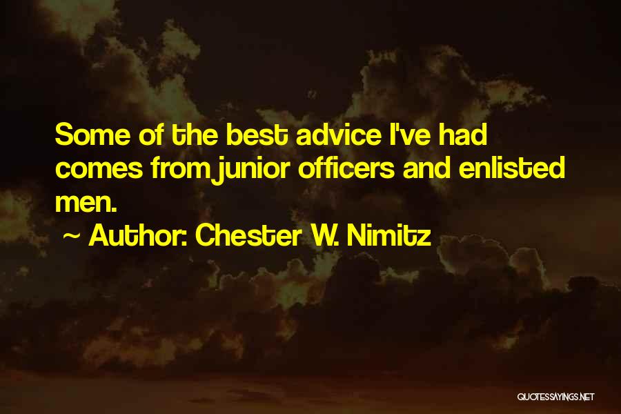 Nimitz Quotes By Chester W. Nimitz