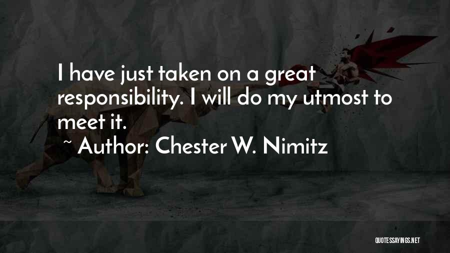 Nimitz Quotes By Chester W. Nimitz