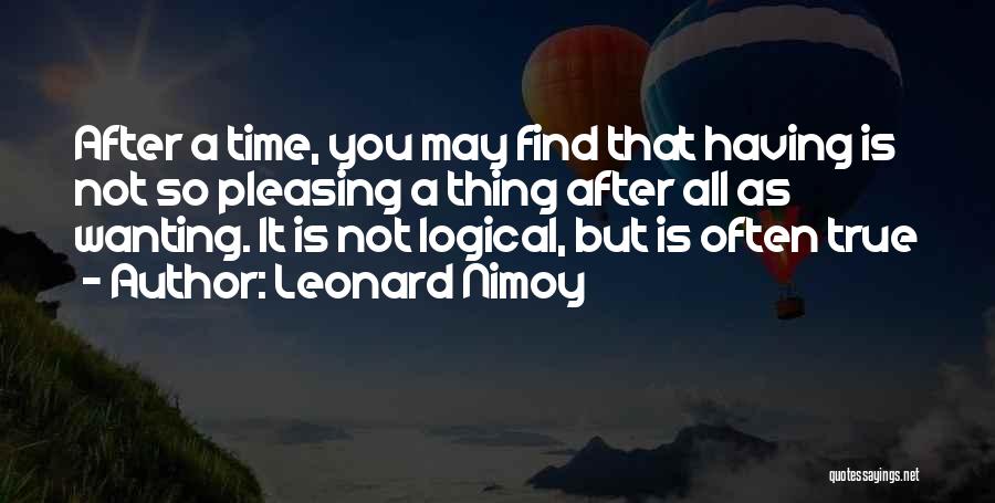 Nimoy Quotes By Leonard Nimoy