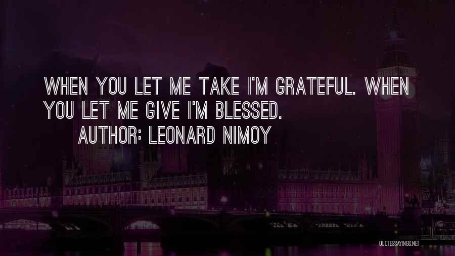 Nimoy Quotes By Leonard Nimoy