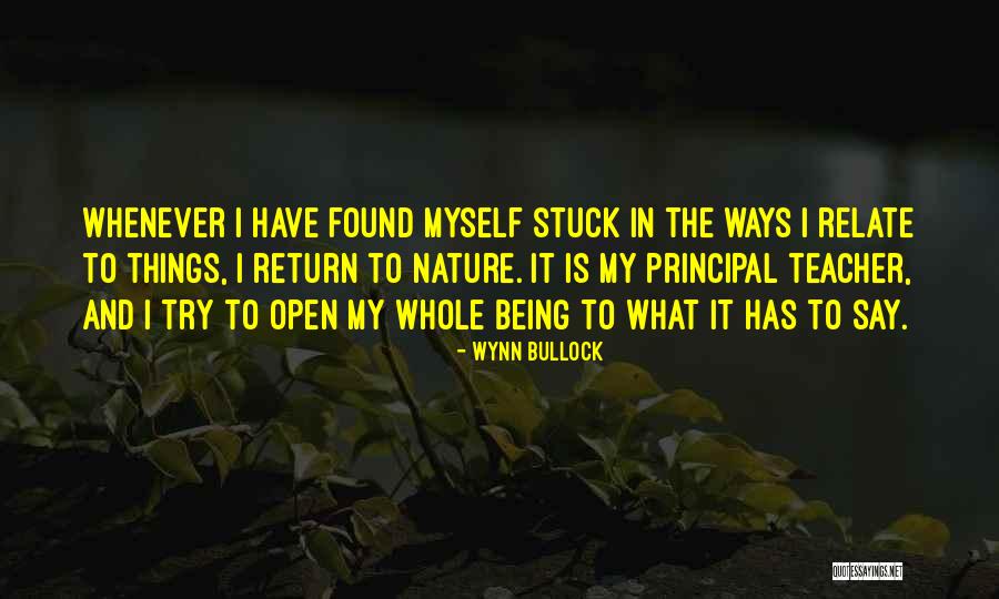 Nims Quotes By Wynn Bullock Nims Quotes By Wynn Bullock