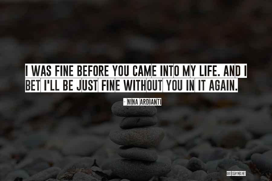 Nina Ardianti Quotes 1911292 Nina Ardianti Quotes 1911292