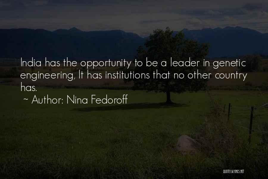 Nina Fedoroff Quotes 1411419