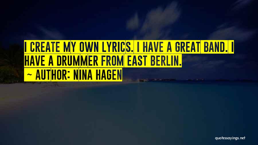 Nina Hagen Quotes 1113157