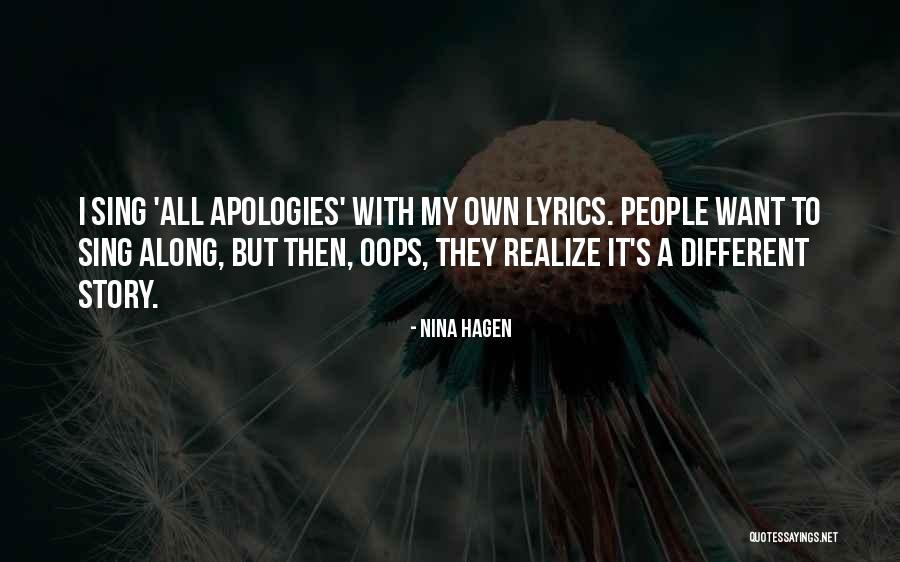 Nina Hagen Quotes 2016470 Nina Hagen Quotes 2016470