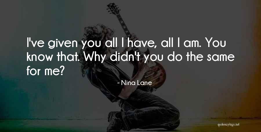 Nina Lane Quotes 2104499 Nina Lane Quotes 2104499