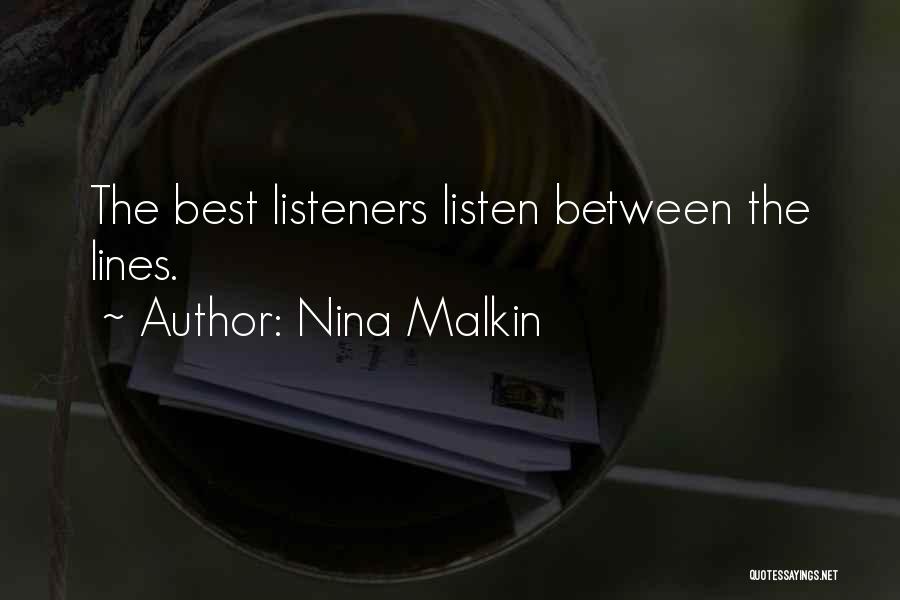 Nina Malkin Quotes 1221550